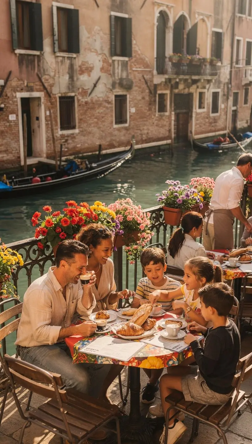 Local cultural immersion during travel in Europe.